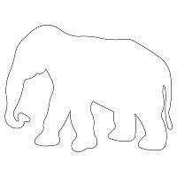 simple elephant